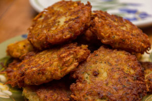 Latkes Photo cred: Sarah and Jason, Flickr